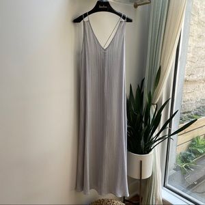 Derek Lam 10 Crosby Split Strap Maxi Dress w/ Pockets